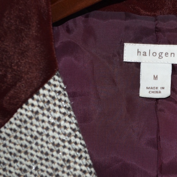 NWOT Neiman Marcus couture, tailored trimmed tweed blazer - Picture 12 of 15